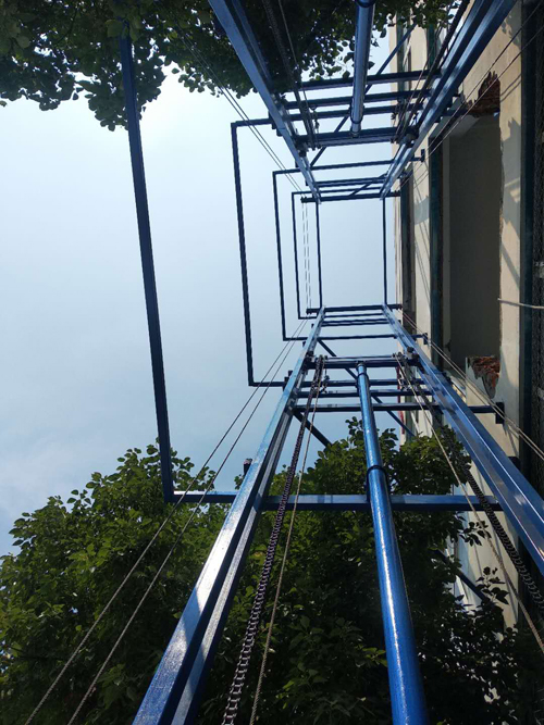 鏈條式液壓升降貨梯